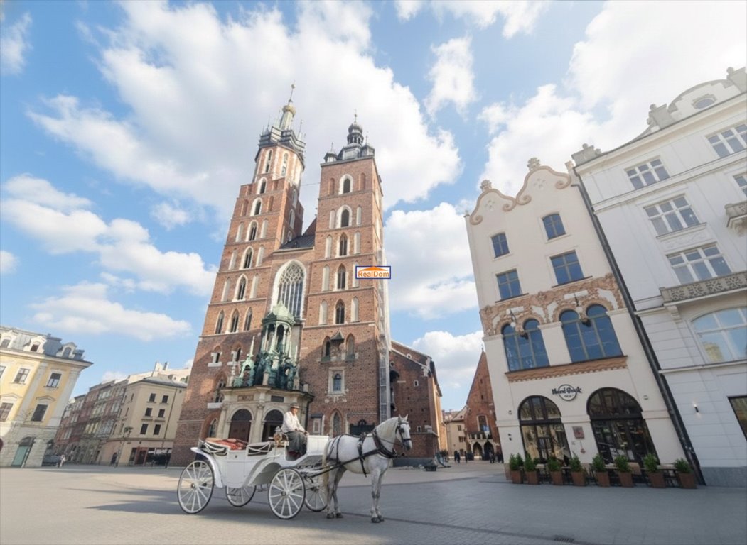 Kraków, Stare Miasto, 56,21 m² - widok na Kościół Mariacki, zapraszam Kraków, Stare Miasto, Rynek, Sienna  56m2 Foto 1
