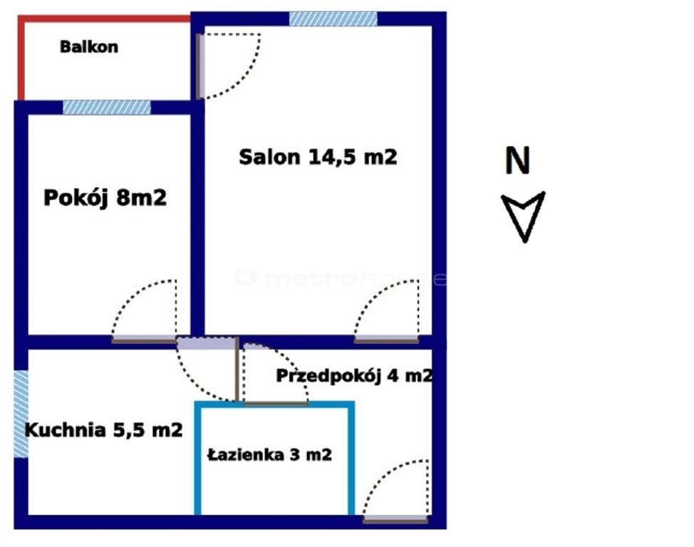 Mieszkanie dwupokojowe na sprzedaż Lublin, Wieniawa, Popiełuszki  35m2 Foto 12