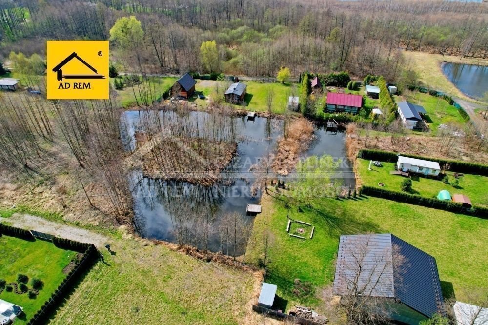 Działka rekreacyjna z własnym stawem, media, lasy i jeziora Sumin, Sumin, Grabniak, Urszulin  1 500m2 Foto 1