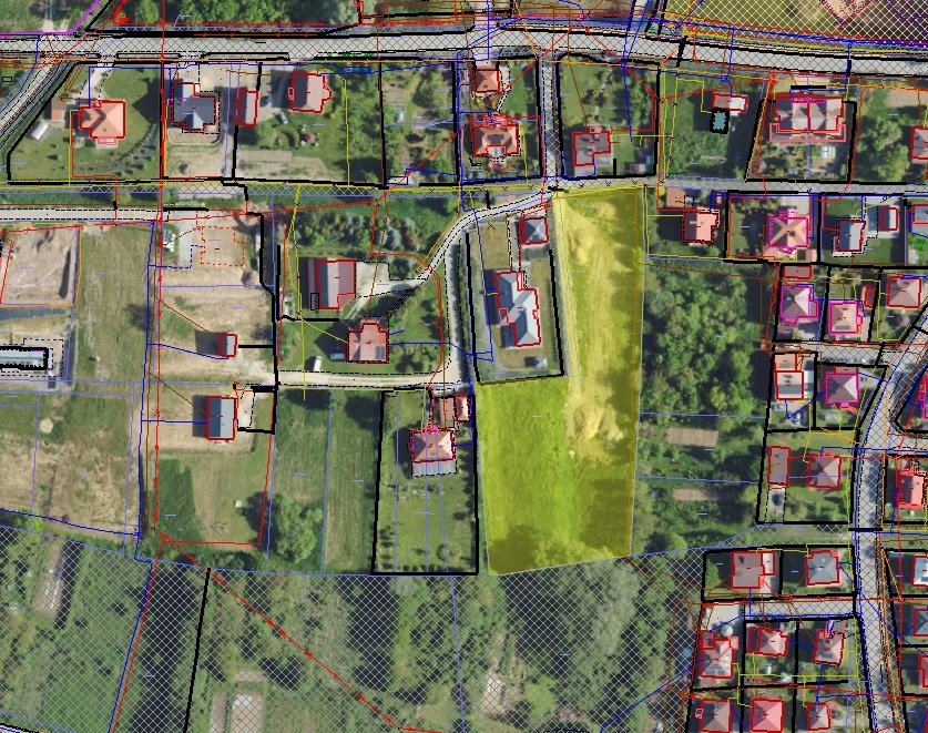 Działka 55 ar z mediami, dojazd asfaltowy, Tyczyn Tyczyn, Parkowa  5 515m2 Foto 1