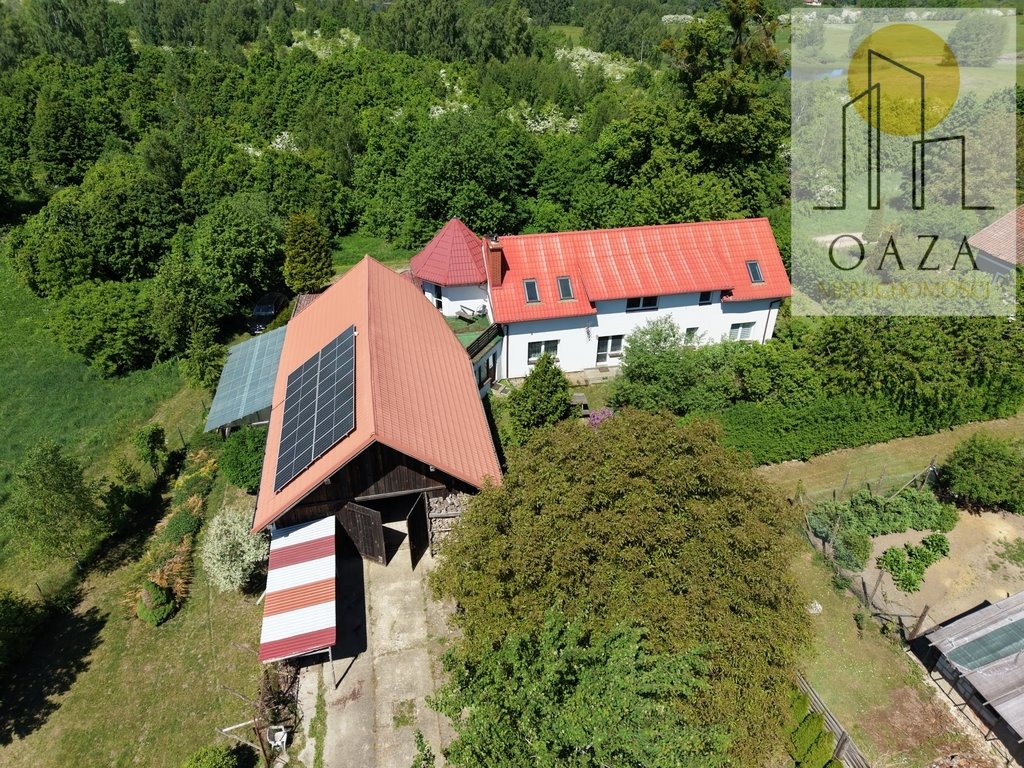 Urokliwe siedlisko z pensjonatem nad jeziorem Bukwałd - polecam! Bukwałd  400m2 Foto 1