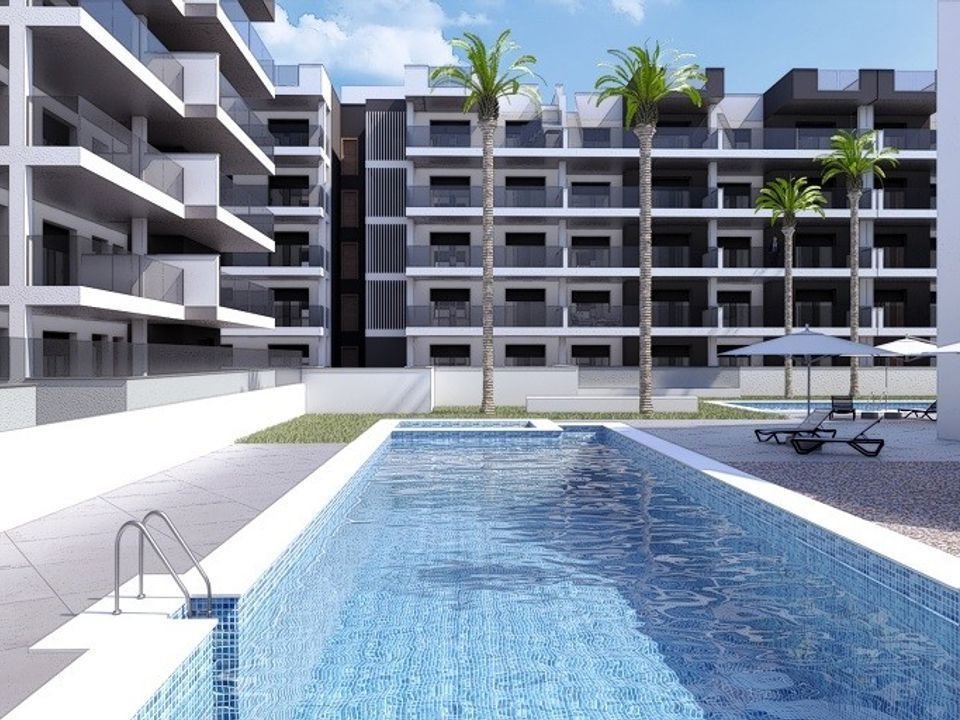 Mieszkanie dwupokojowe na sprzedaż Hiszpania, Los Alcázares  101m2 Foto 1