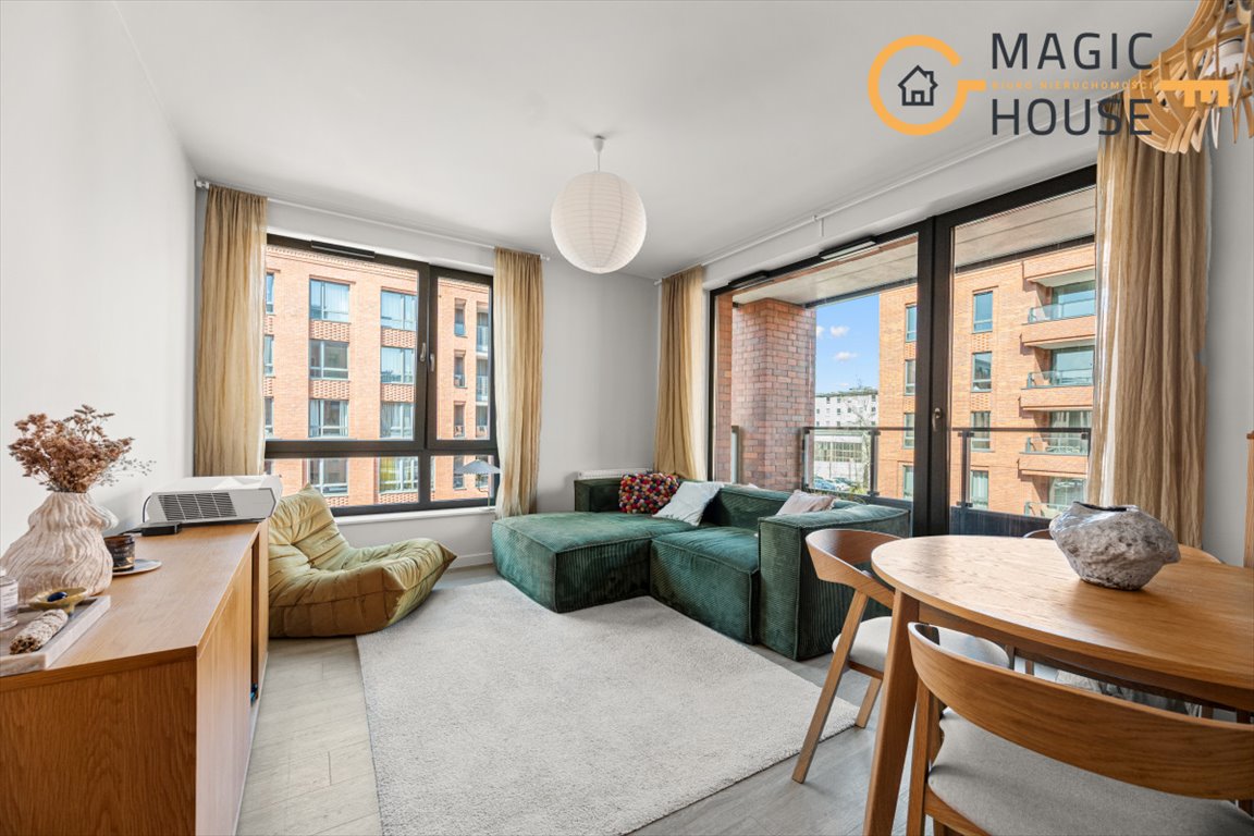 Stylowe 3-pokojowe mieszkanie z dużym balkonem w centrum Gdańska Gdańsk, Śródmieście, Łąkowa  57m2 Foto 1