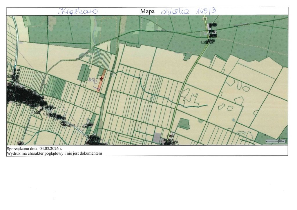 Działka rolno-leśna 19 320 m² w Krążkowie, atrakcyjna cena Krążkowo  19 320m2 Foto 1