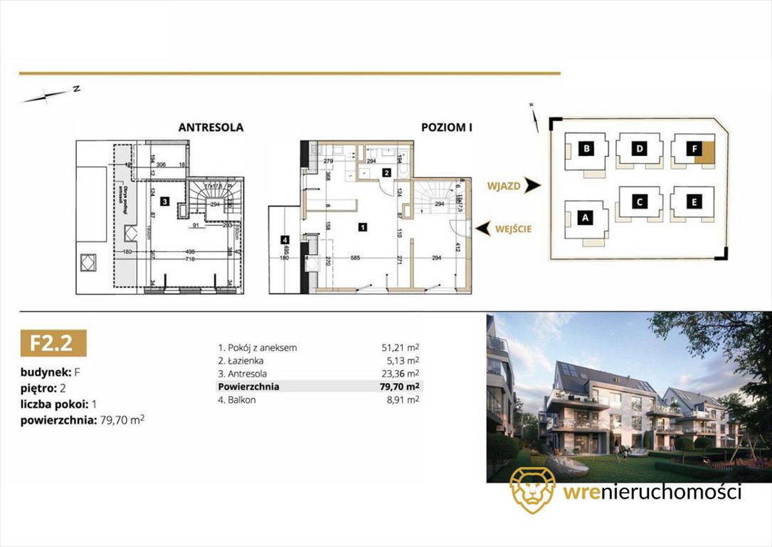 Mieszkanie czteropokojowe  na sprzedaż Wrocław, Ołtaszyn, Brylantowa  80m2 Foto 2