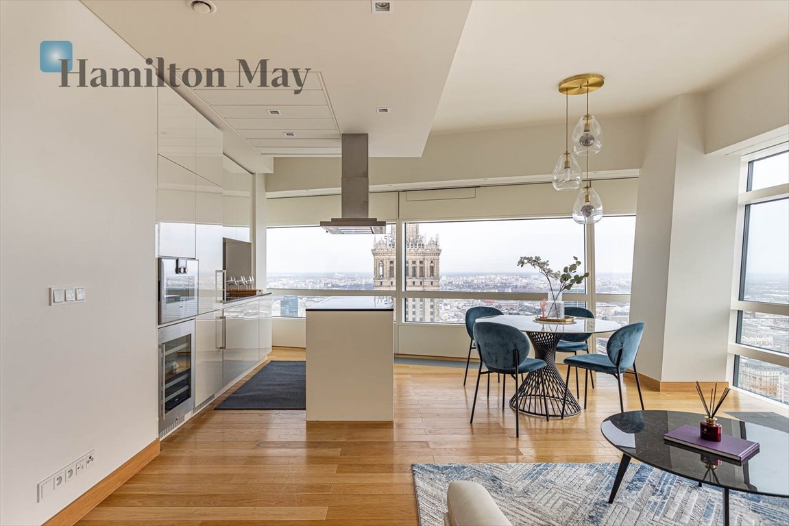 Przestronny 3-pokojowy apartament na 36. piętrze z widokiem na Pałac Kultury Warszawa, Śródmieście, Złota  99m2 Foto 1