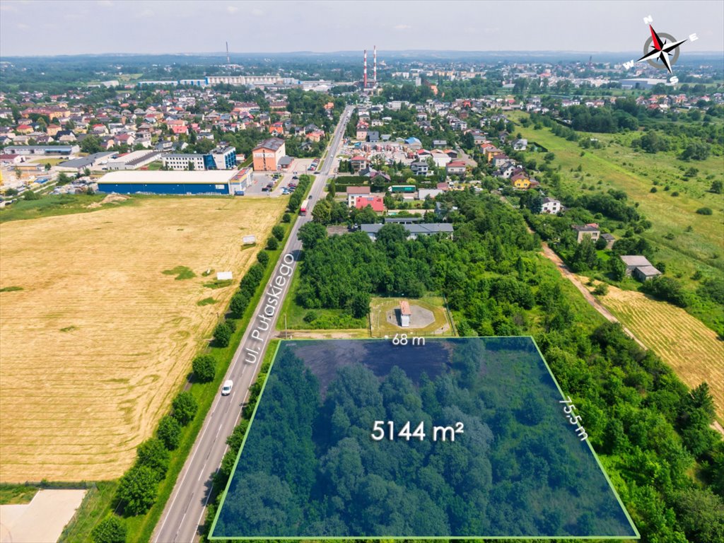 Działka przemysłowo-handlowa pod dzierżawę Myszków, Pułaskiego  5 144m2 Foto 6