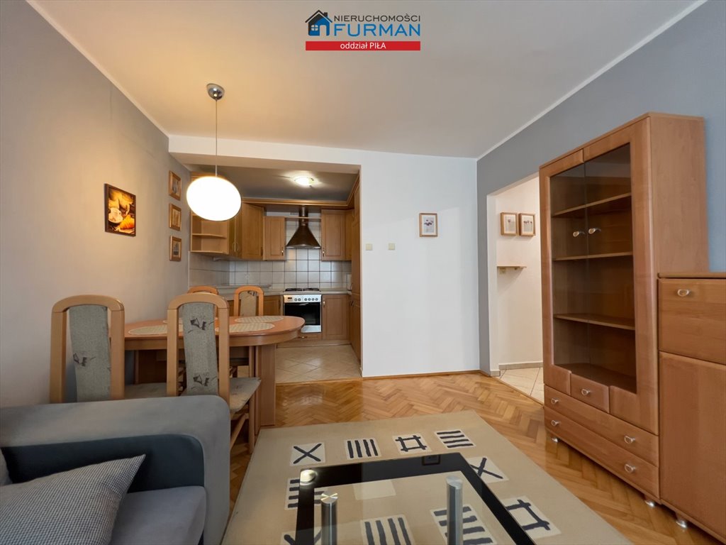 Umeblowane 2 pok. w centrum Piły, balkon, pełne wyposażenie Piła, Śródmieśćie  36m2 Foto 1