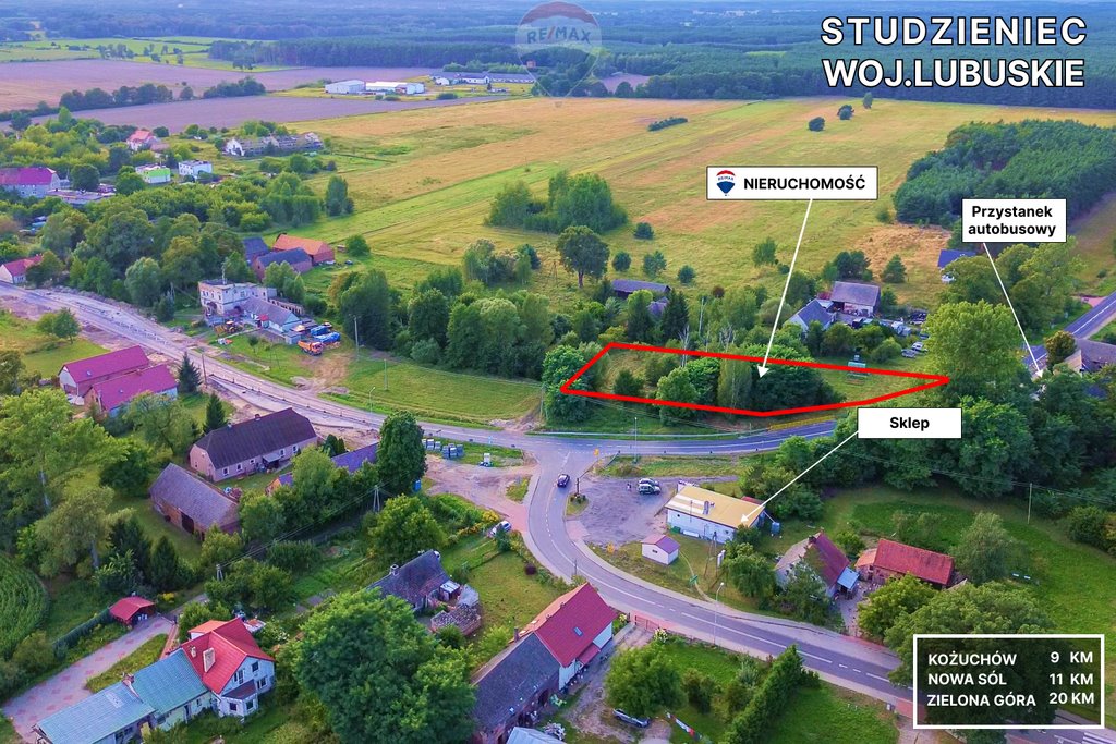 Działka budowlana na sprzedaż Studzieniec  3 028m2 Foto 7