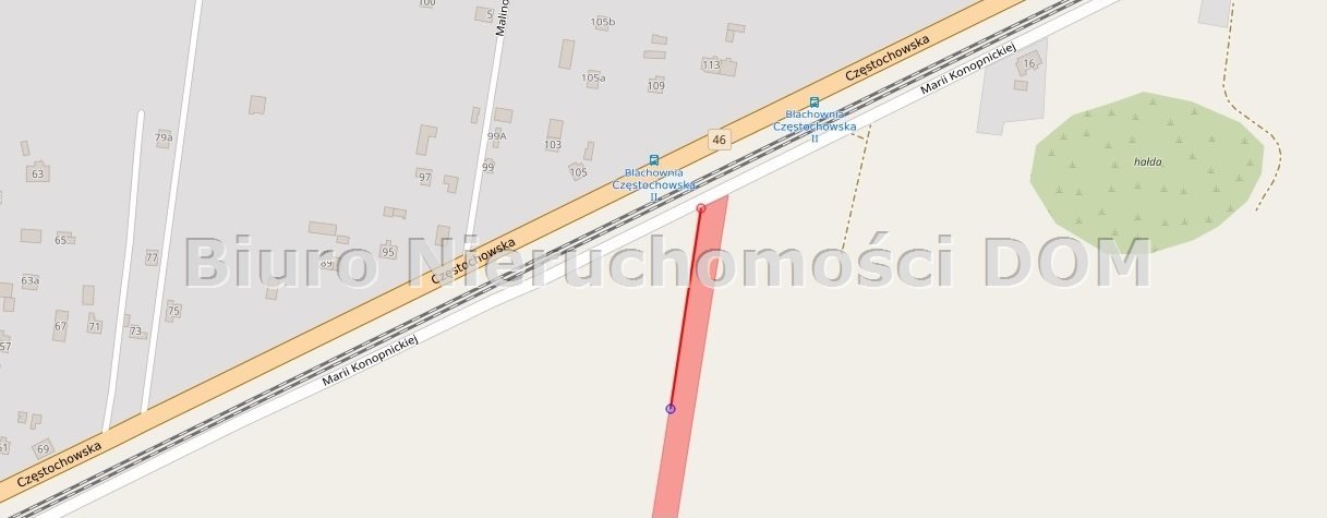 Działka 3000 m² w Blachowni – media w zasięgu! Blachownia, Ostrowy  3 000m2 Foto 1