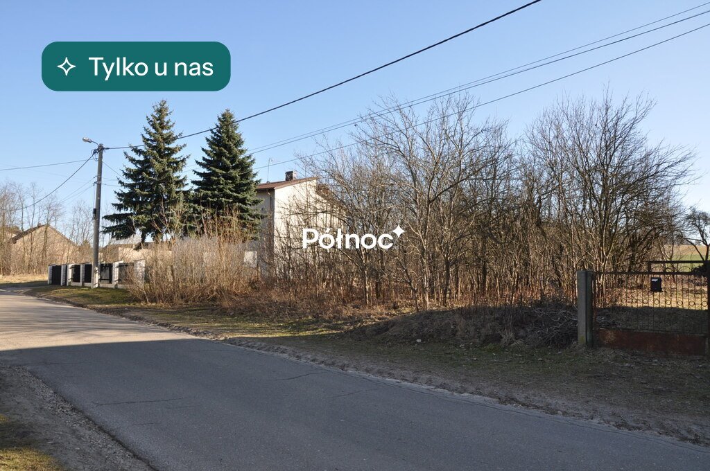 Działka 17 267 m² z drzewami i mediami w Brudzowicach Brudzowice, Główna  17 267m2 Foto 1