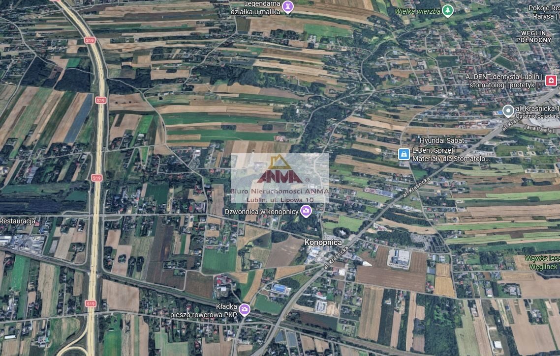 Działka 2800 m² z pozwoleniem na budowę w Konopnicy Konopnica  2 800m2 Foto 1