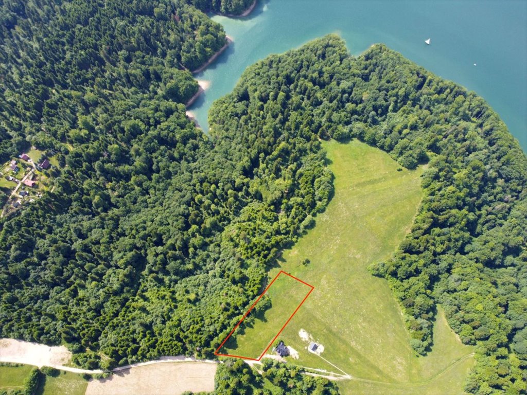 Działka 12,07 ar z widokiem na J. Solińskie - las i rekreacja Werlas  1 207m2 Foto 1