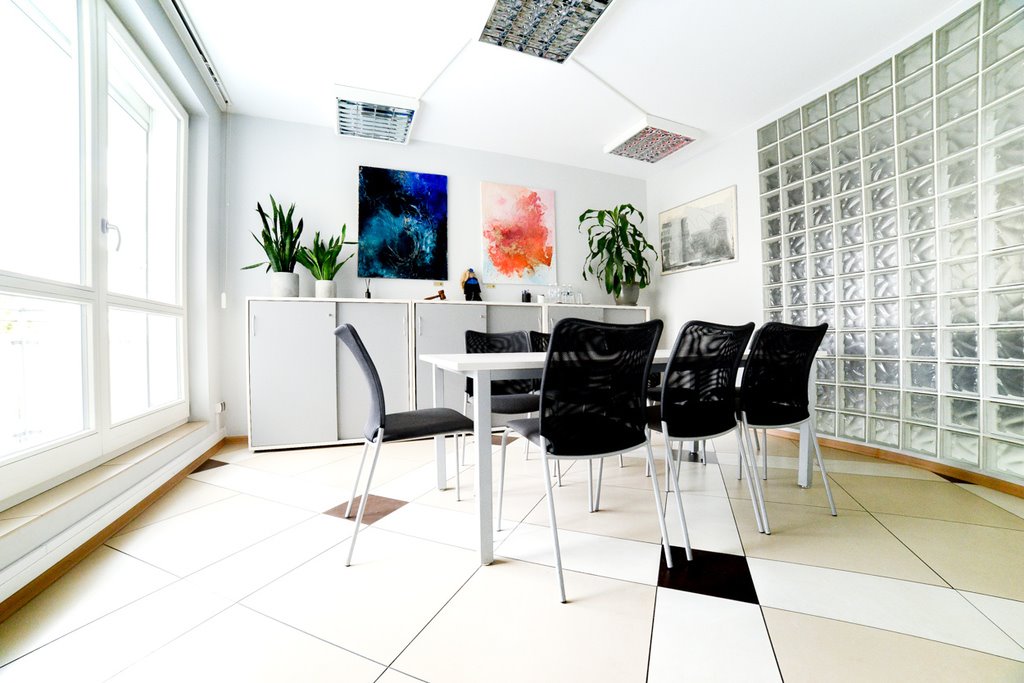 Przestronny lokal 143 m² z tarasami, recepcją i miejscami parkingowymi Warszawa, Mokotów, Wiktorska  143m2 Foto 1