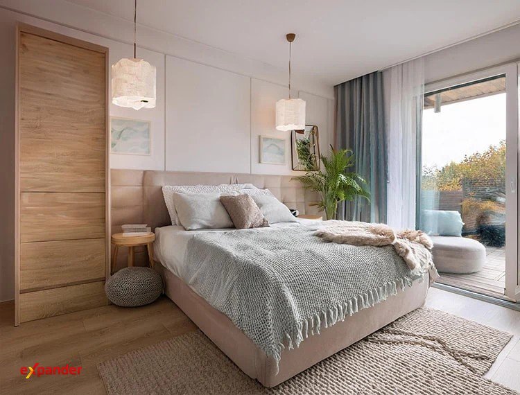 Nowoczesne 2-pokojowe mieszkanie z tarasem i systemem Smart Home Łódź, marsz. Józefa Piłsudskiego  39m2 Foto 1