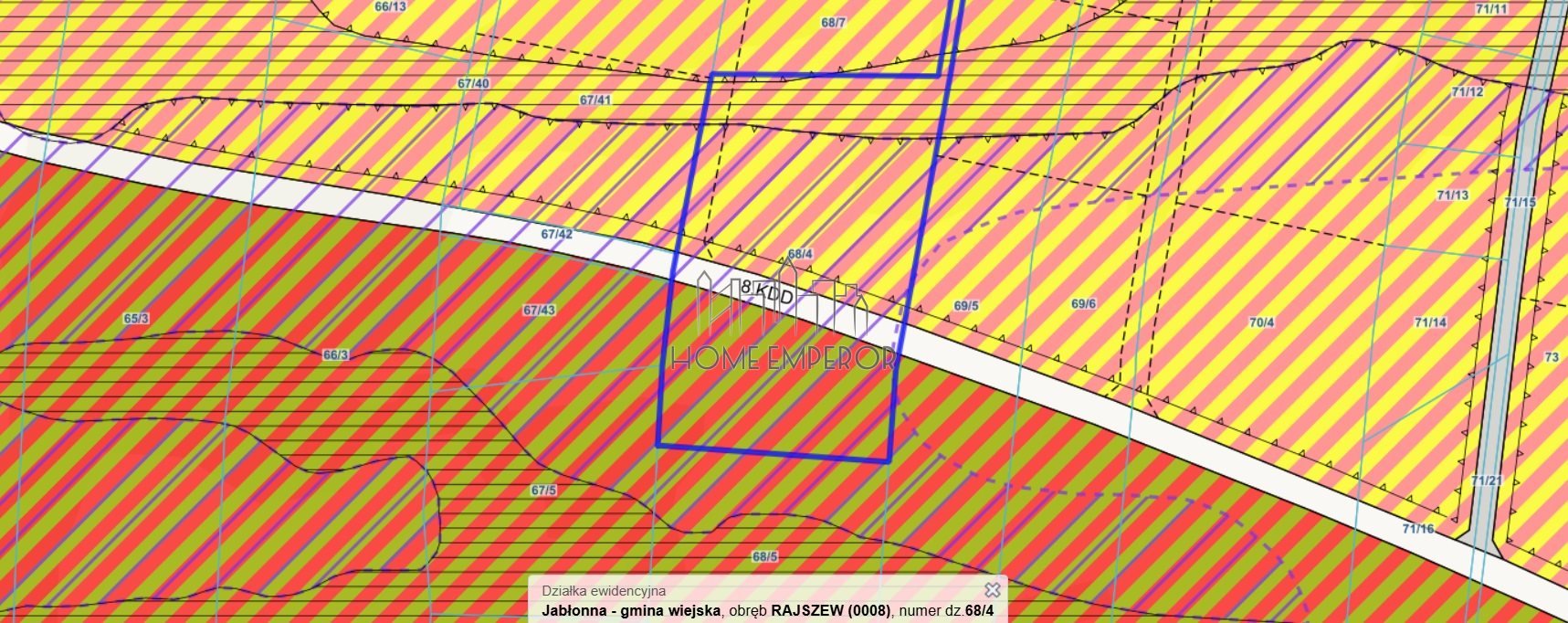 Działka rekreacyjna na sprzedaż Rajszew, Mazowiecka  11 950m2 Foto 1