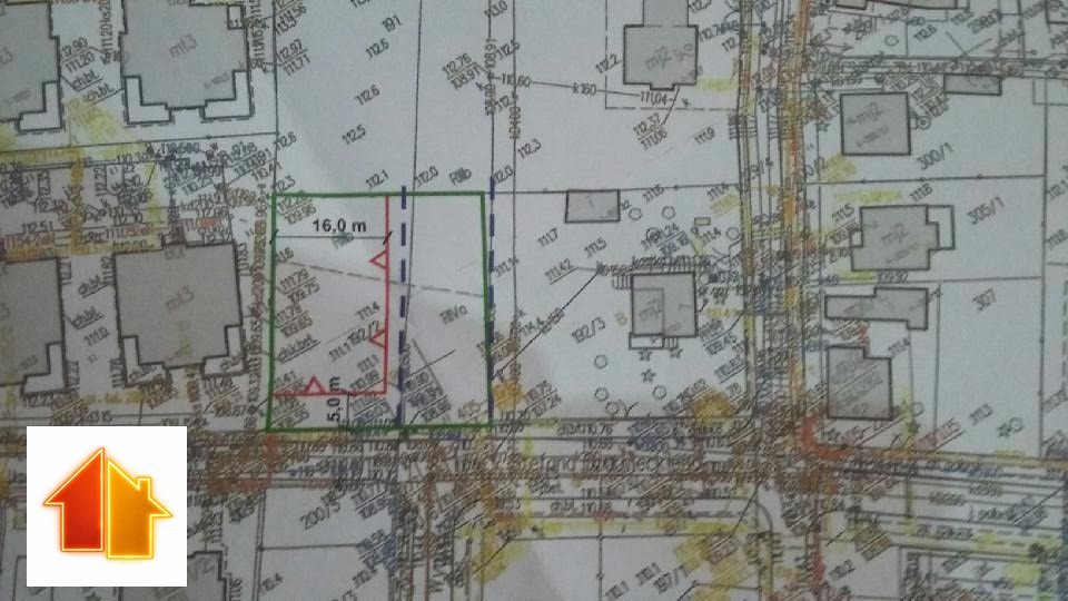 Działka pod zabudowę wielorodzinną w Kutnie, 1236 m² Kutno, Stanisława Koniecpolskiego  1 236m2 Foto 1