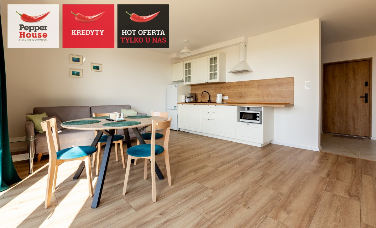 Mieszkanie dwupokojowe na sprzedaż Władysławowo, Stanisława Wyspiańskiego  43m2 Foto 1