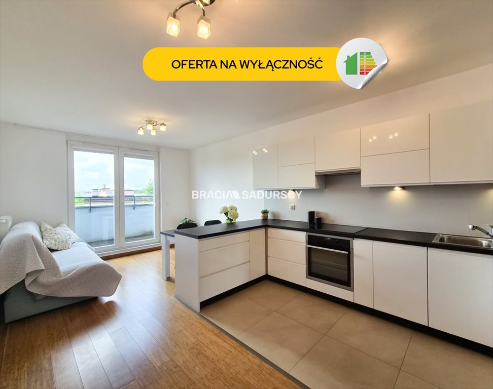 Na sprzedaż widokowe 3-pokojowe mieszkanie z balkonem i garażem Kraków, Grzegórzki, Grzegórzki, Masarska  58m2 Foto 1