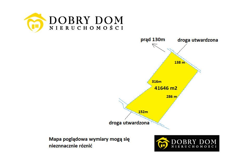 Na sprzedaż duża działka 4,1 ha z mediami i potencjałem inwestycyjnym Sofipol  41 646m2 Foto 1