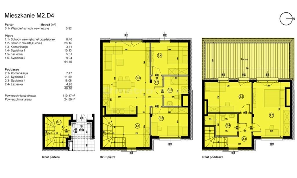 Mieszkanie na sprzedaż Łódź, Jasia i Małgosi  110m2 Foto 2