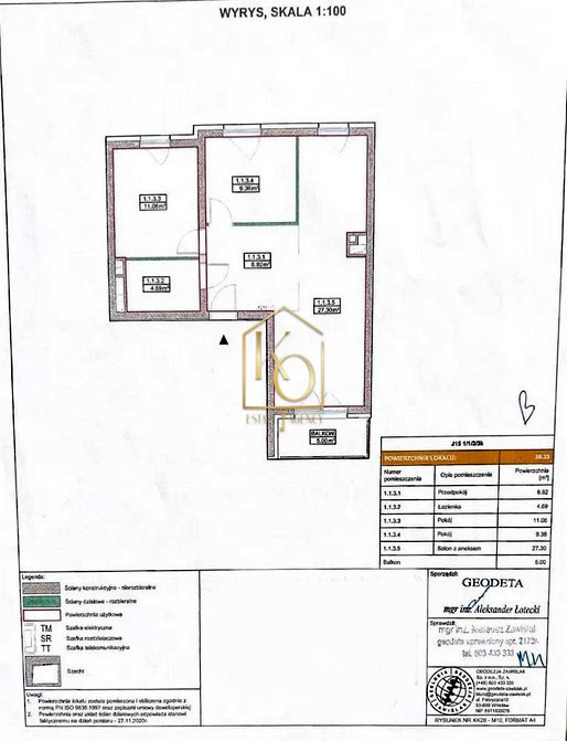 Mieszkanie trzypokojowe na sprzedaż Wrocław, Jagodno, Jagodno, Krzysztofa Komedy  59m2 Foto 13