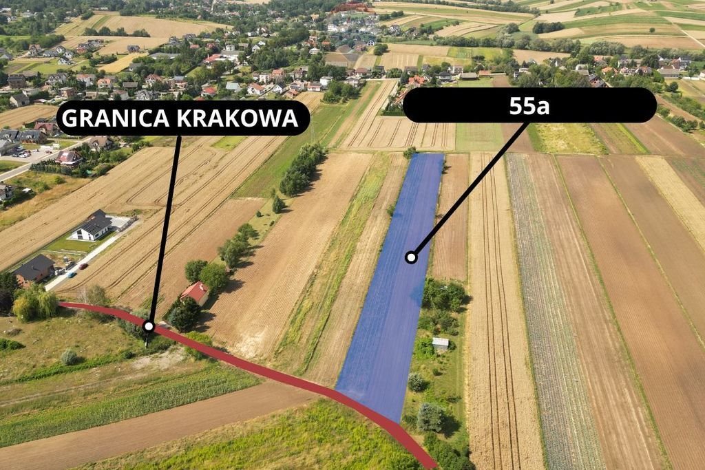 Działka budowlana na sprzedaż Krzysztoforzyce  5 500m2 Foto 1