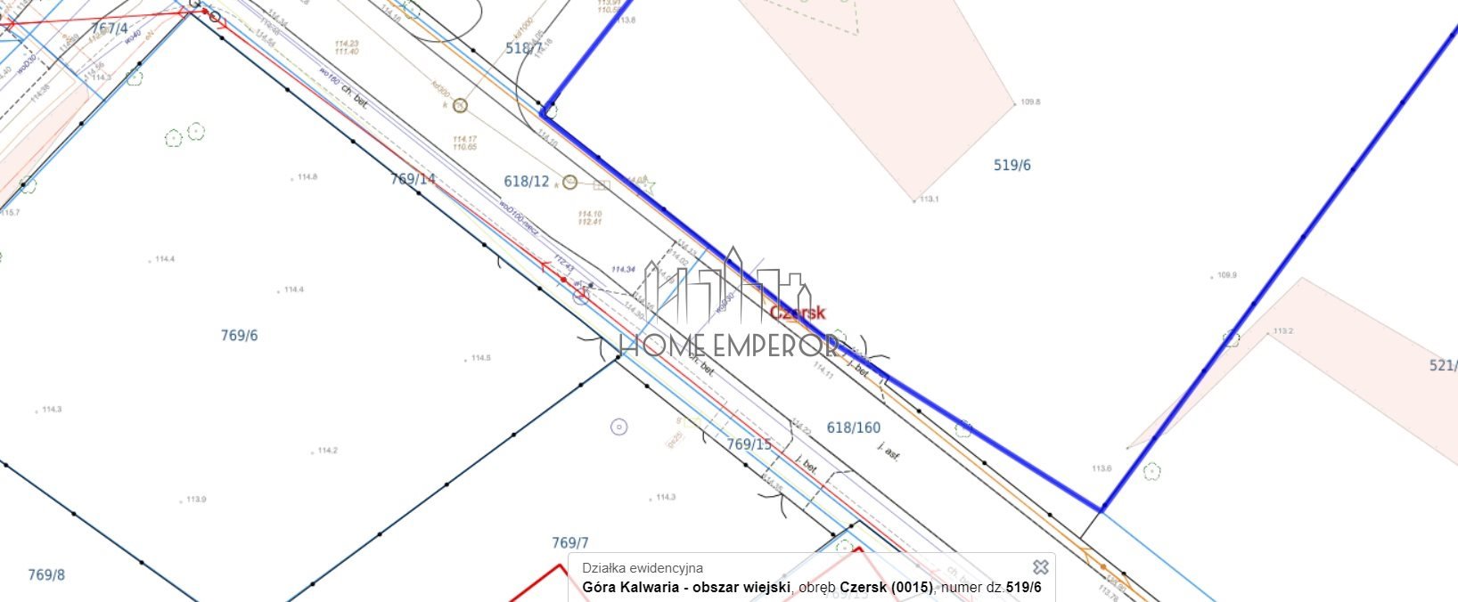 Działka budowlana na sprzedaż Czersk, Warszawska  7 500m2 Foto 2