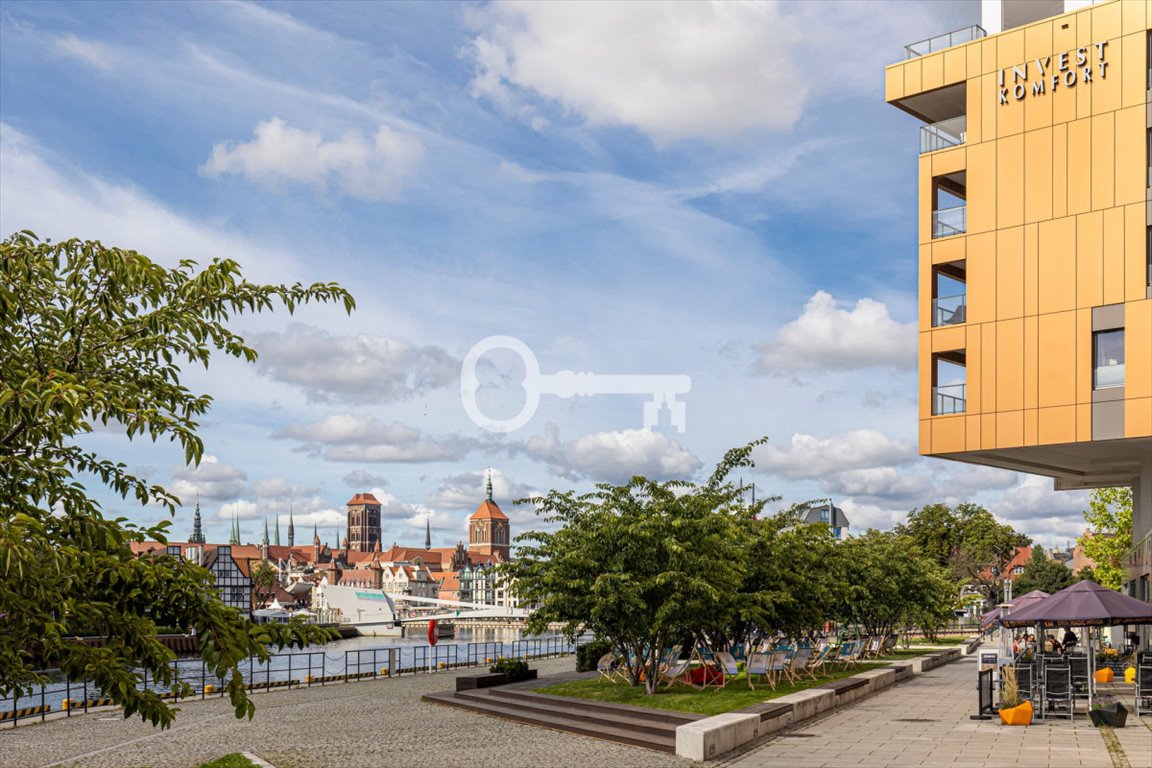 Nowoczesny apartament z bocznym widokiem na Motławę w prestiżowej inwestycji Gdańsk, Śródmieście, Stara Stocznia  33m2 Foto 1