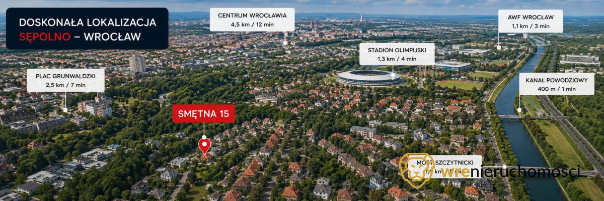 Działka z warsztatem i placem w Sępolnie, 628 m² Wrocław, Sępolno, Smętna  628m2 Foto 1