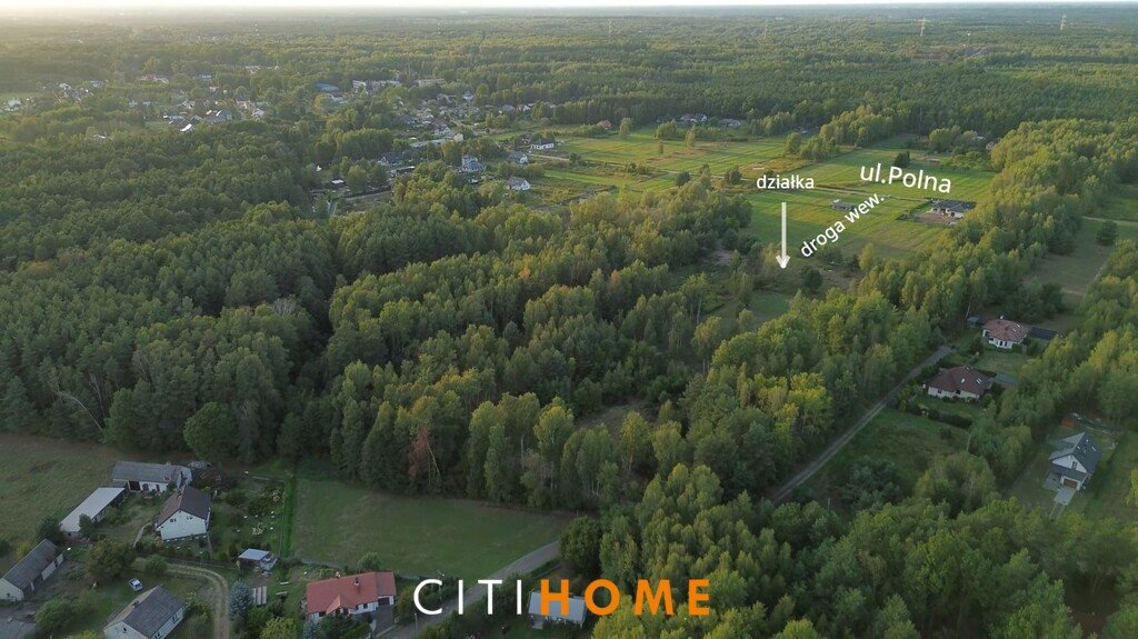 Działka 1452 m² z warunkami zabudowy, media, w Glinie Glina, Polna  1 452m2 Foto 1