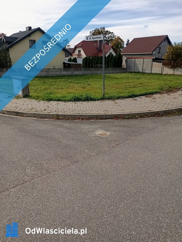 Działka budowlana 625 m2 w Międzyborzu, bez prowizji Międzybórz, Sportowa 2  625m2 Foto 1