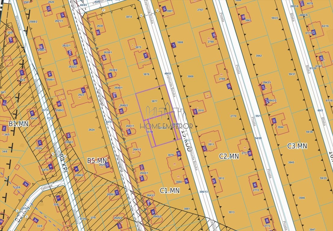 Działka 1600 m² pod zabudowę jednorodzinną z mediami Chotomów, Polnych Kwiatów  1 600m2 Foto 1