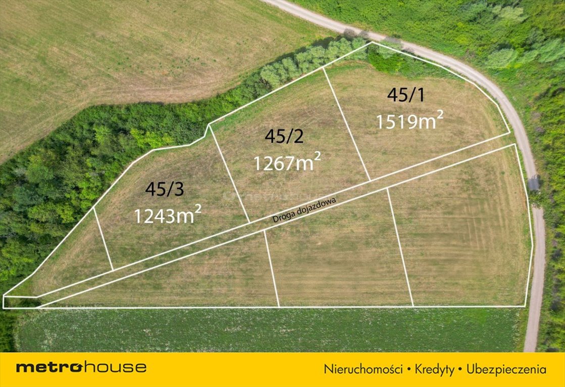 Działka budowlana na sprzedaż Bogdany  1 519m2 Foto 6