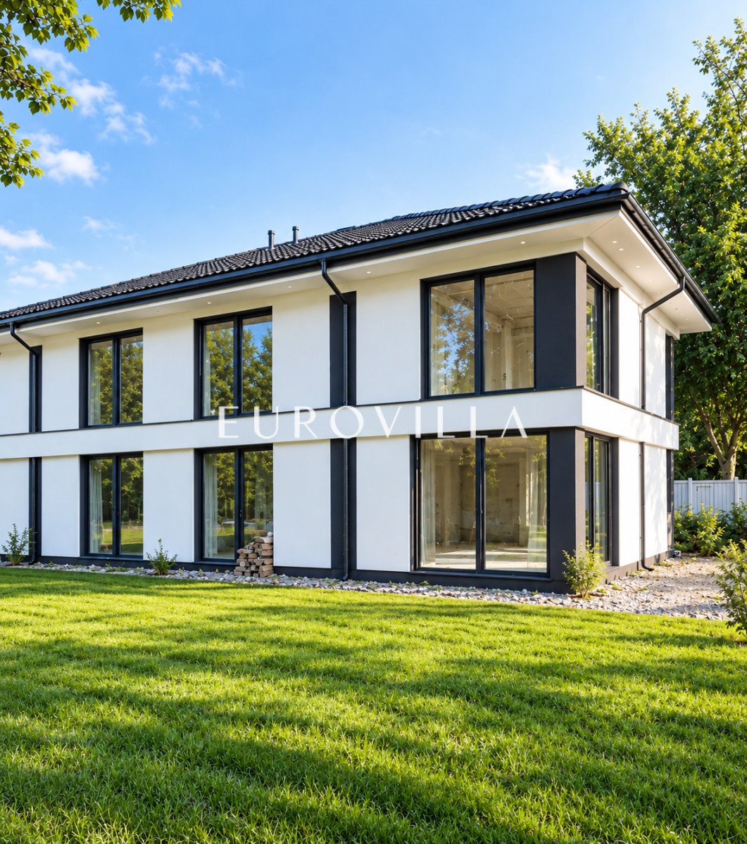 Nowy dom 210 m² w Konstancinie blisko lasu.: Konstancin-Jeziorna: Borowa