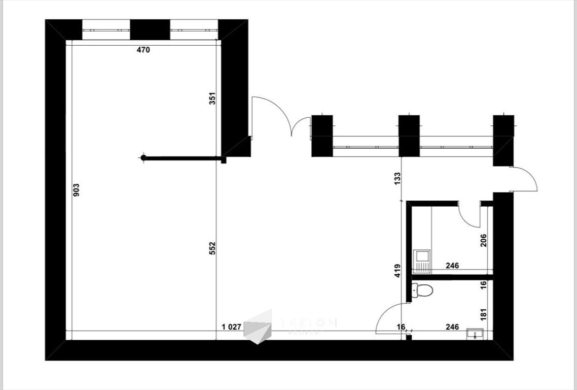 Lokal użytkowy na wynajem Łódź, Stare Polesie, Lipowa  90m2 Foto 5