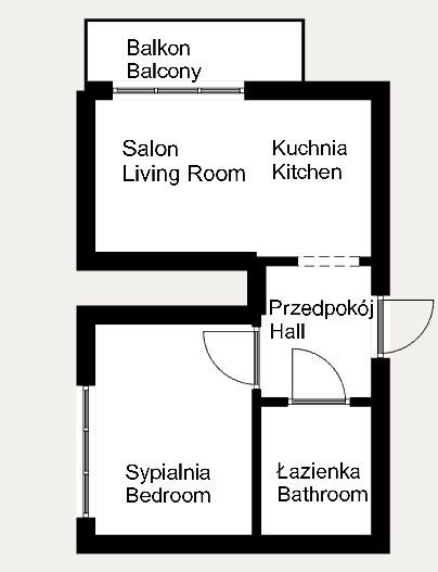 Mieszkanie dwupokojowe na wynajem Kraków, Osiedle Dywizjonu 303  51m2 Foto 12