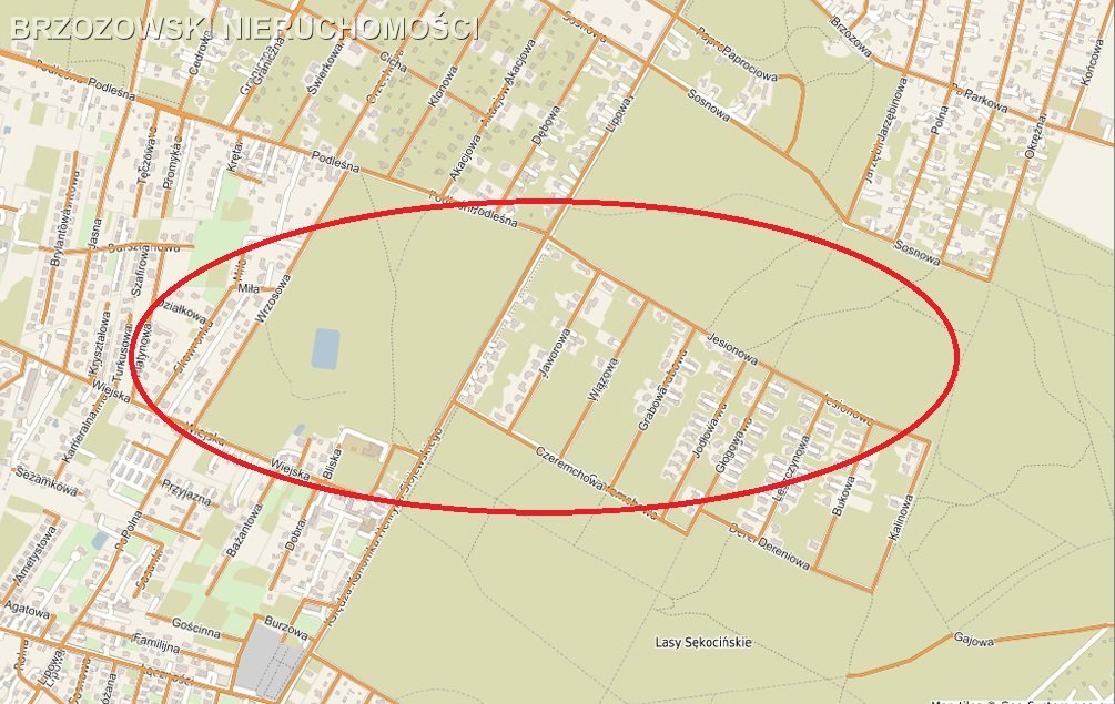 Działka budowlana na sprzedaż Magdalenka  1 814m2 Foto 1