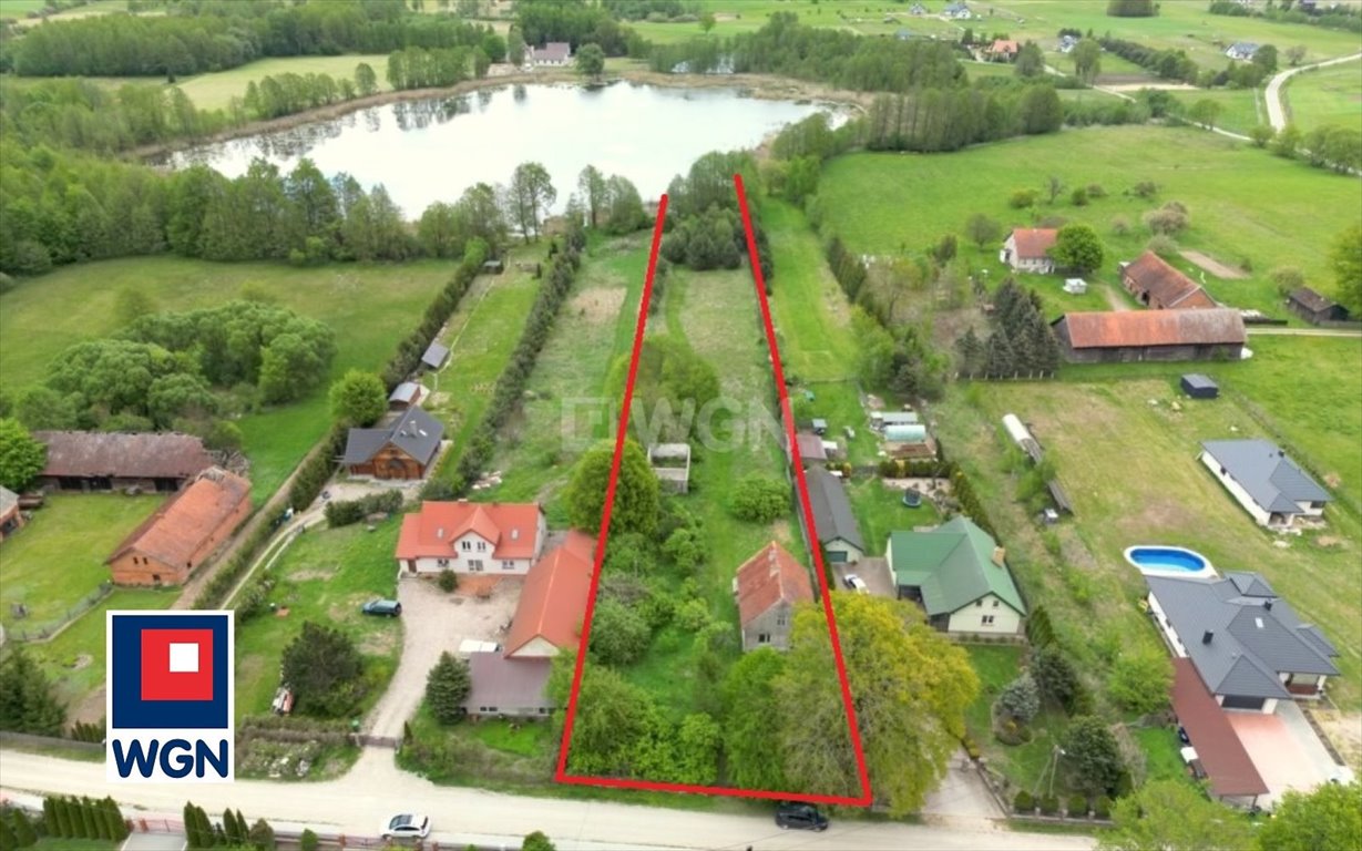 Dom z własną linią brzegową - 5300 m² działki w Regielu Regiel, Regiel, Regiel  92m2 Foto 1