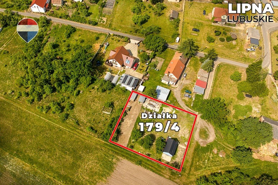 Sprzedam działkę 1337 m² z domkiem w Lipnie, media, ogród Lipna, 75C  133 700m2 Foto 1