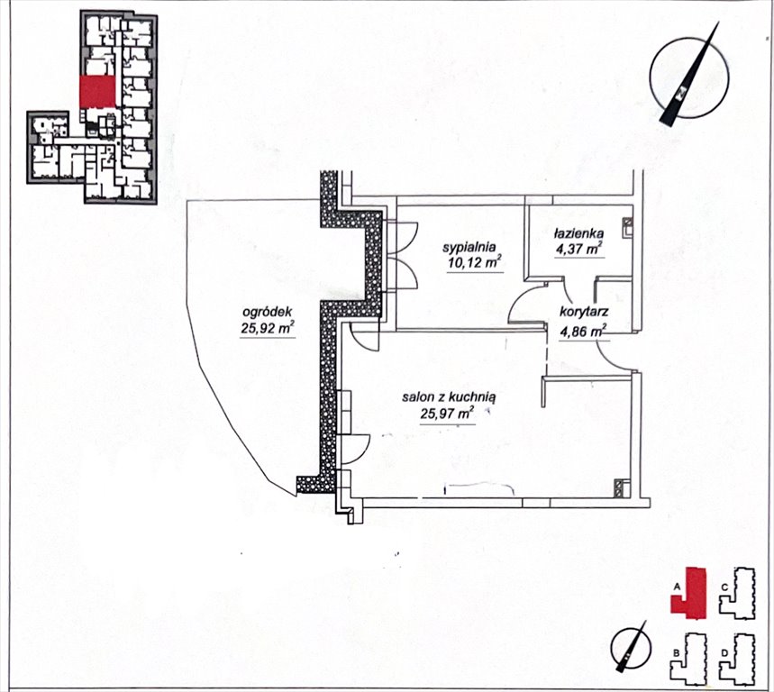 Mieszkanie dwupokojowe na sprzedaż Milanówek, EcoMilan, Warszawska 53A  47m2 Foto 9