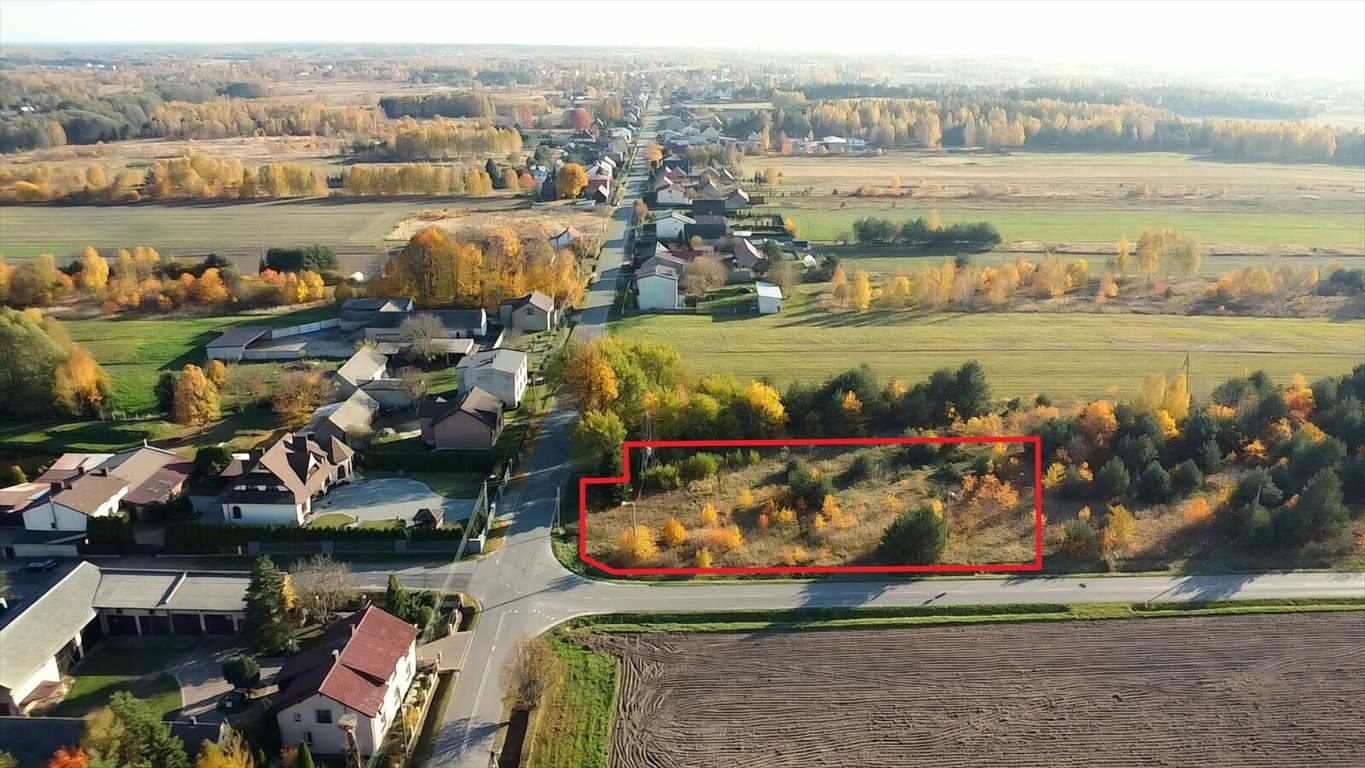 Zapraszam do zakupu działki 1631 m² z mediami pod dom i działalność Bór Zapilski  1 631m2 Foto 1