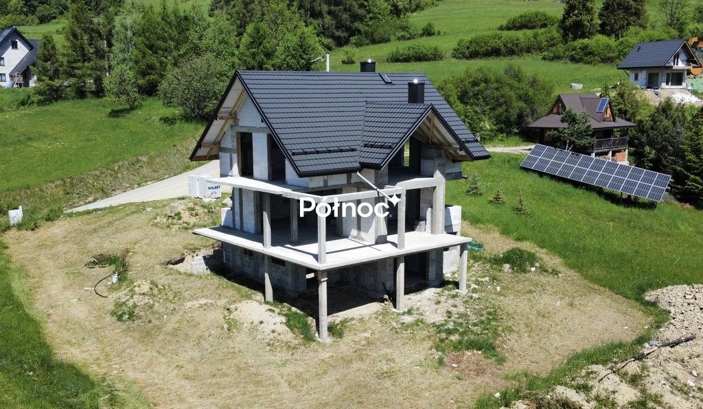 Nowoczesny dom z pięknym widokiem na Tatry i jezioro Czorsztyńskie Knurów  374m2 Foto 1