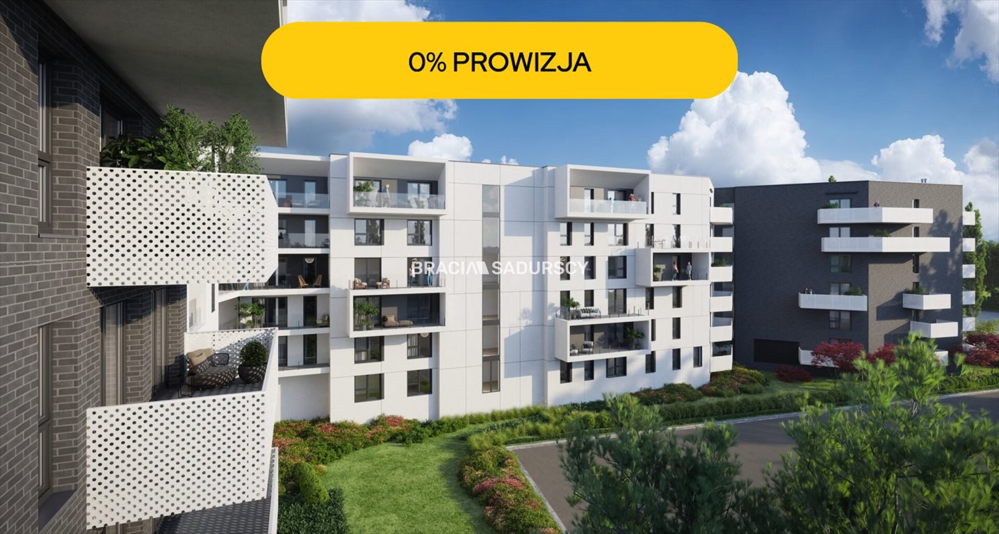 Zapraszam do nowoczesnego 2-pokojowego mieszkania z dziedzińcem i parkingiem Kraków, Łagiewniki, Łagiewniki, Wadowicka  52m2 Foto 1