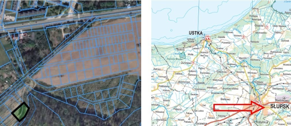 Działka na sprzedaż w Słupsku, 2053 m², atrakcyjna cena Słupsk, Europejska  2 053m2 Foto 1