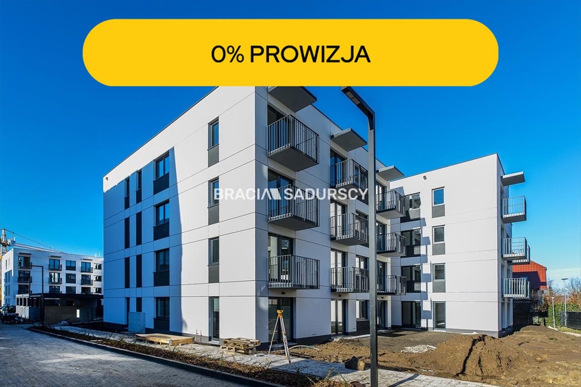 Do sprzedania nowoczesne 2-pokojowe mieszkanie z balkonem w Ruczaju Kraków, Ruczaj, Ruczaj, Czerwone Maki  43m2 Foto 1