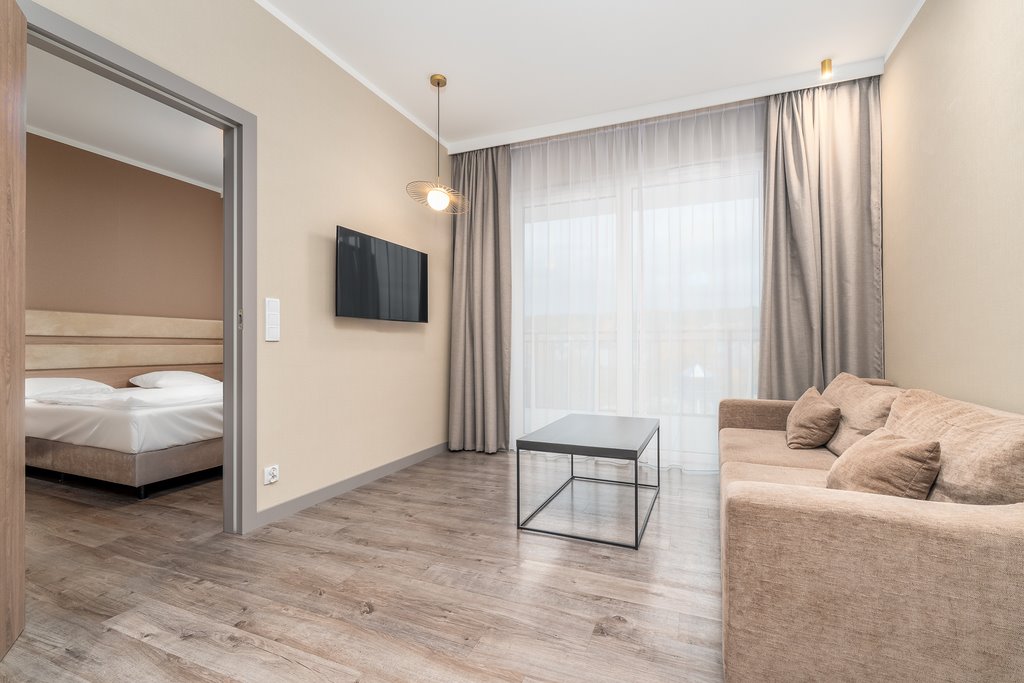 Apartament z tarasem w Bel Mare Międzyzdroje, gotowy do wynajmu Międzyzdroje, Bosmańska  30m2 Foto 1
