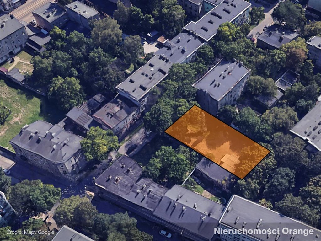 Działka 860 m² pod inwestycję w Łodzi, ul. Niemcewicza Łódź, ul. Niemcewicza 11  860m2 Foto 1