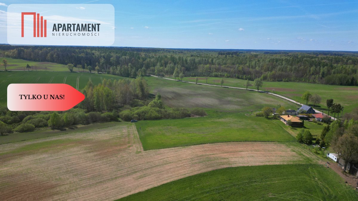 Działka rolna 6378 m² z potencjałem rekreacyjnym i możliwością doprowadzenia mediów Tomaszewo  6 378m2 Foto 1