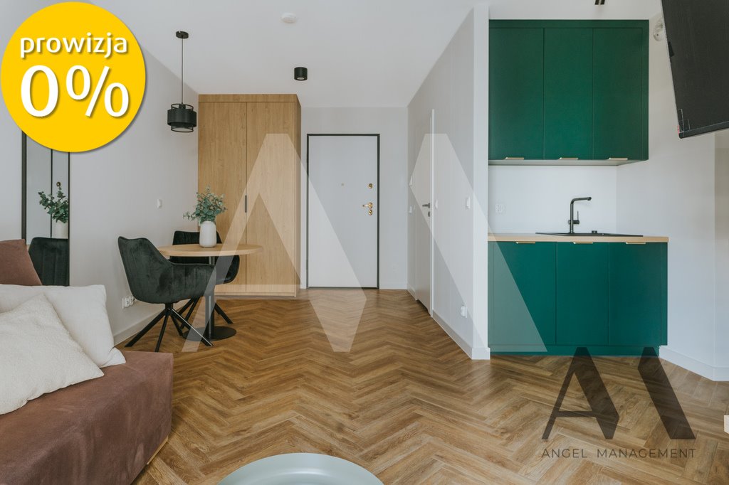 Stylowe studio 27 m2 z dostępem do wellness i usług Wrocław, Walońska  27m2 Foto 1